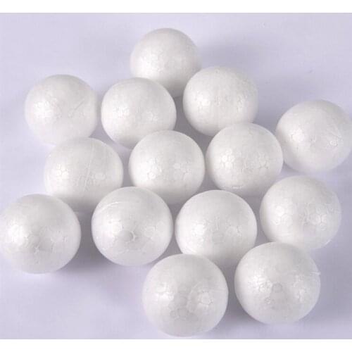 10pcs Foram Ball Star Heart Shaped Styrofoam Foam Ornaments DIY Craft For Christmas Wedding Party Decoration 2/3/4/5/6/7cm A35