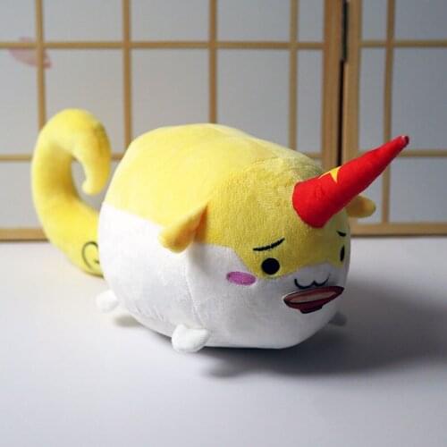 TouHou Project plush doll anime games Hoshiguma Yuugi pet unicorn ball cosplay plush toy 36cm soft pillow for gift