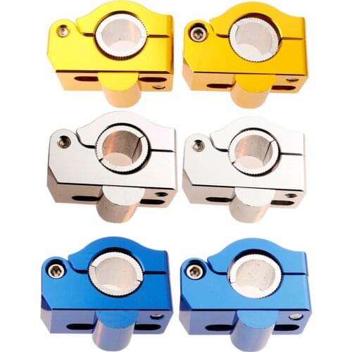 Durable CNC Fork Tube Clip Ons Handlebars Heads Mounts Handle Clamp Regular/Riser for Motorcycle Handlebar