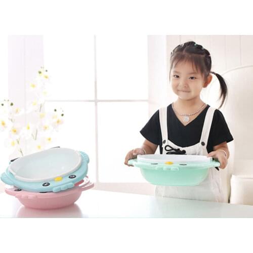 Cute Plastic Newborn Infant Baby Bathroom Bathtub Washbasin Foot Basin –Pink