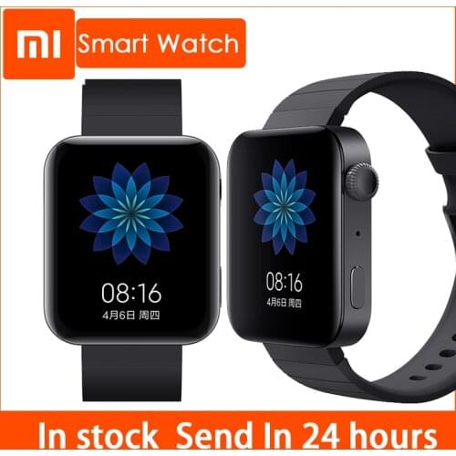 Xiaomi Smart Mi Watch GPS NFC WIFI ESIM Phone Call Bracelet Android Wristwatch Sport Bluetooth Fitness Heart Rate Monitor Track