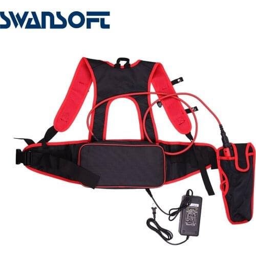 SWANSOFT electric pruner bypass pruning shears 40mm The screen displays Lithium bttery power pruning shears garden tools