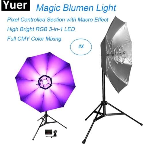 High Bright RGB 3in1 LED Magic Blumen Light LED 114Pcs 0.2W DMX512 DJ Disco Stage Effect Light Flashing Lights Dance Color Club