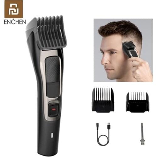Youpin Hair Clipper ENCHEN Sharp 3S trimmer Fast Charging Men Electric Cutting Machine Professional Low Noise Hairdress Razor