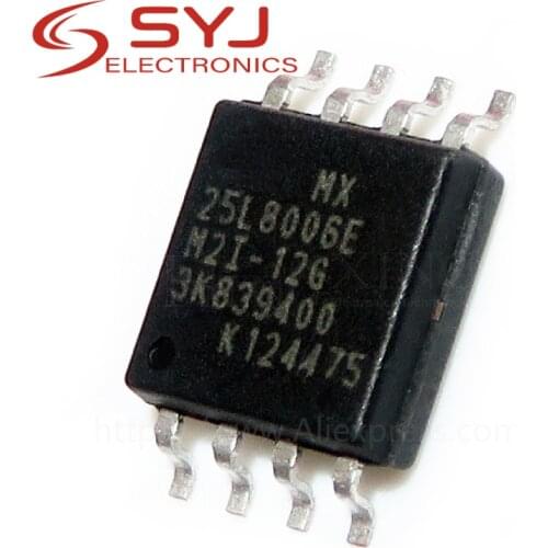 10pcs/lot MX25L8006EM2I-12G MX25L8006E 25L8006E SOP-8 In Stock