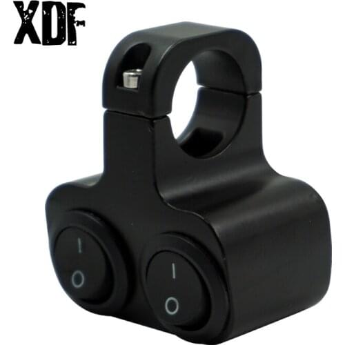 7/8" 22mm Handlebar Control Switch Motorcycle Dual Control Headlight hazard light Switch Button Replacement Accessaries