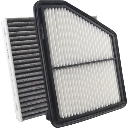 Bi-Trust Combo Set Engine & Carbon Cabin Air Filter for Honda Civic 2.0L 2016-2019 CF11182 17220-5BA-A00