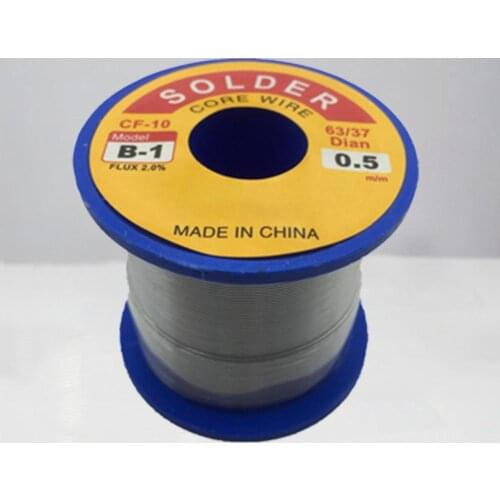 300g 0.5-2mm Low Melting Point Electrical Soldering Wire Tin Lead Tin Wire Rosin Core Solder Tine Wire Roll Repairing Tool