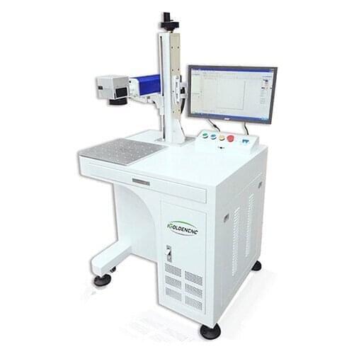 Stainless steel metal fiber laser marking machine for aluminum