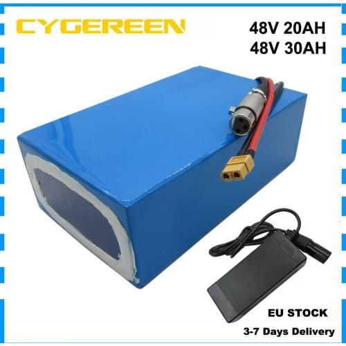 48V 30AH 2000W lithium ion battery pack 48 Volt 20AH ebike 1000W 48 V 18AH 23AH Electric Bike Batteria With 54.6V 5A Charger