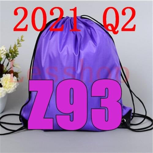 Latest 2021 Q2 ZIN93 New style ZIN 93 Bunch of pocket and Pull on the rope bag Handbag
