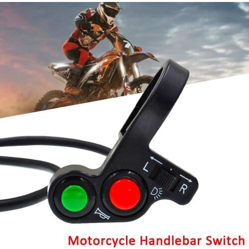 NEW Motorcycle Handlebar Switch Electric Bike Scooter Horn Turn Signals On/Off Button Light Switch Motorcycle Accessories