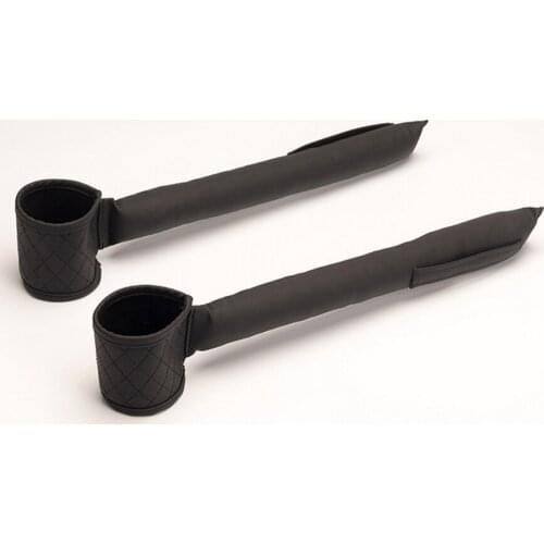 Pair Leather Car Seat Gap Filler Pockets Multifuntion Auto Seats Leak Stop Pad Soft Padding Cup Bottle Holder Storage Organizers