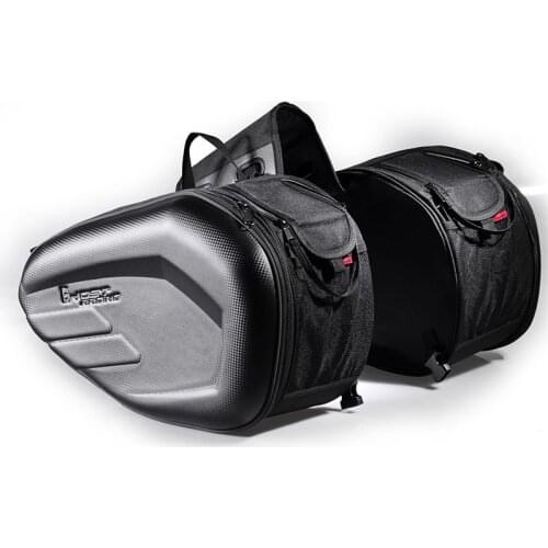 Pair Universal Motorcycle Saddle Bags Side Storage Luggage Bag Fork Tool Pouch For KTM PIAGGIO Aprilia Motor