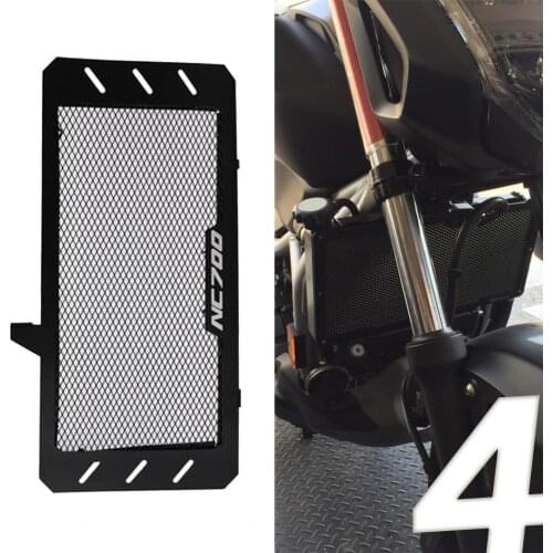 Professional Diamond Grids Motorcycle Radiator Guard Cover Protective Grille for Honda NC700 12-19 Accessories