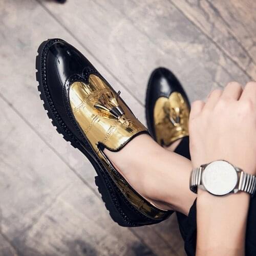 Luxury Men Loafers Large Size Men Noccasin Homme Tassel Retro Men Boat Shoes Outdoor Men Dress Shoes Zapatillas Hombre