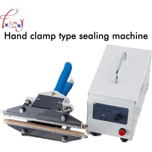 Hand clamp sealing machine FKR-200A pulse transient heating seal used in PE film and other sealing packaging 110/220V 450W