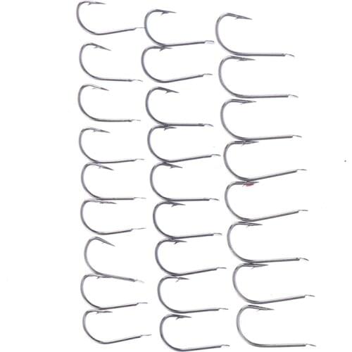 100Pcs1 Box High Quality Fishing Barbed Hook Carp Fly Fishing Tackle Accessories High Carbon Steel Hook Small Fishhook 3 Sizes