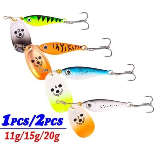 11g/15g/20g VIB Spinner Fish Fishing Lures Bass Crank Bait Sinking Wobbler Bait Artificial Hard Saltwater Fishing Tackle