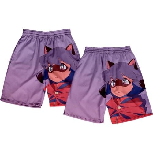 3D Anime BNA BRAND NEW ANIMAL Board Shorts Trunk Summer New Quick Dry Beach Swiming Shorts Men Hip Hop Short Pants Beach clothes