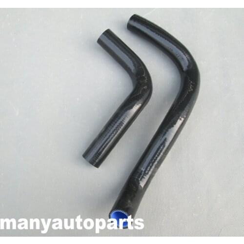 For Suzuki Swift GTI MK1 AA33S Silicone Coolant Radiator Hose Kit Black