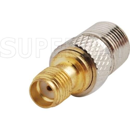 Superbat SMA-F Adapter SMA Jack to F Female Straight RF Coaxial Connector
