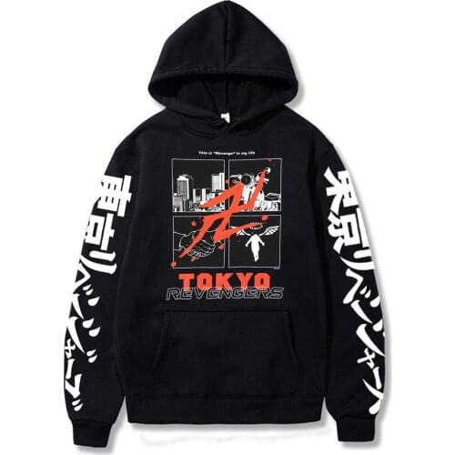 Tokyo Revengers Anmie Hoodies Hooded Sweatshirts Mens Hoodie Unisex Oversized Clothes Japan Manga Women Long Sleeve Pullover