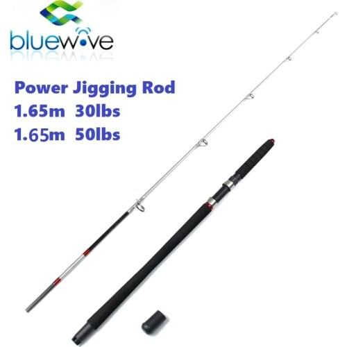 1.65m 30lbs, 50lbs Pure Carbon Power Jigging rod, Boat Rod, Spinning rod, Fishing rod