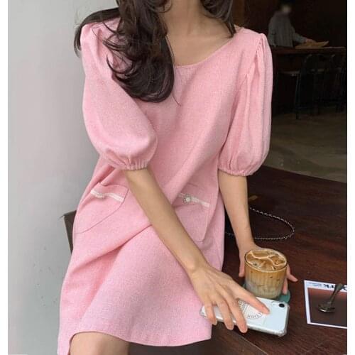 VOXYMOVOXY Pink Summer Dresses