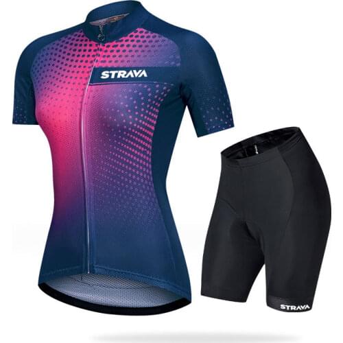 2021 Strava women suit triathlon with short sleeves for nylon stockings loverscycling jerseysoveralls cycling jerseyfemaleshorts