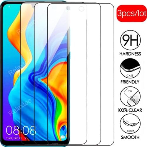 3pcs Tempered glass For Huawei P30 Lite Glass screen protector on For Huawei P Smart 2019 P Smart Z P30 Pro protective Glas film