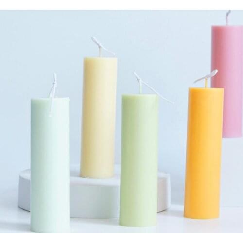 Candle Mold Conjoined Cylindrical Durable DIY Plastic Mould Candle Handmade Craft Making Mold Mould DIY Plastic Mould Home Decor