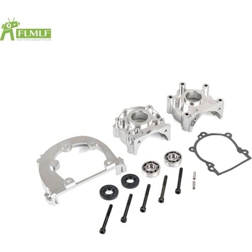 Alloy CNC 71CC Engine Crankcase Case Set Fit for 1/5 HPI ROFUN BAHA ROVAN KM BAJA Losi 5ive T FG GoPed RedCat Rc Car Toys Parts