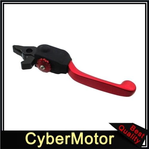 Red Black IGP Profile Pro Folding Front Brake Lever For Pit Dirt Bike Motorcycle WPB Orion M2R Atomik DHZ PitsterPro