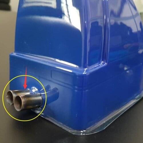 Hobbypro Tamiya T3-01 Metal Double Exhaust Tuned Pipe Model With Led Line Set