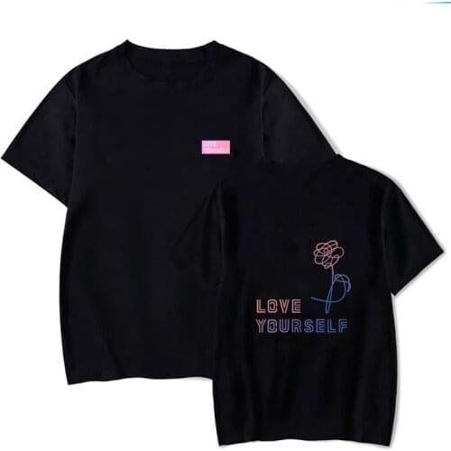2020 new kpop shirt, KPOP JUNG KOOK Hoodie Love Yourself Pullover Bangtan Boys hoodies sweatshirt sudadera mujer for women