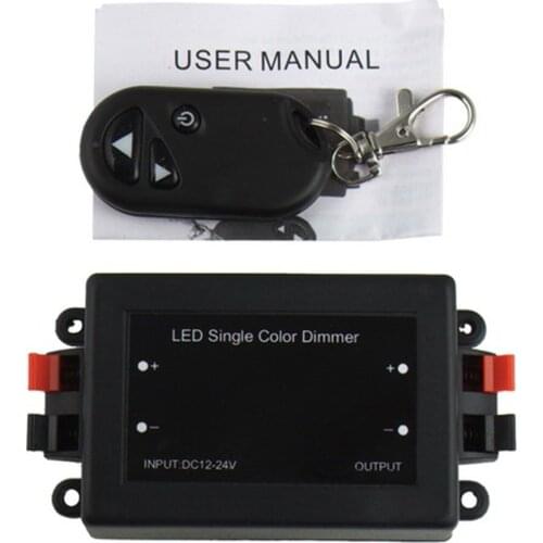 Superior 2016 DC12-24V Wireless Remote LED Light Single Color Dimmer Controller Stylish Worldwide Store