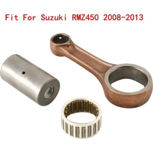Motorcycle Crank Connecting Rod Kit Fit For Suzuki RMZ450 RMZ 450 RM-Z450 2008-2013 Yamaha YZ450F 2006-2013