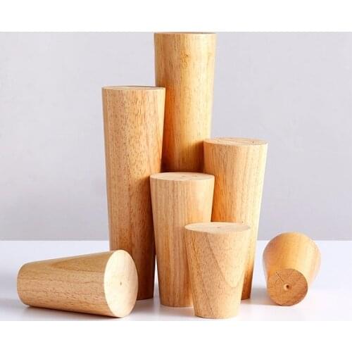 1PCS Solid Wood Furniture Legs Table Feets Cabinet Sofa Bed Table Legs Furniture Hardware Replacement