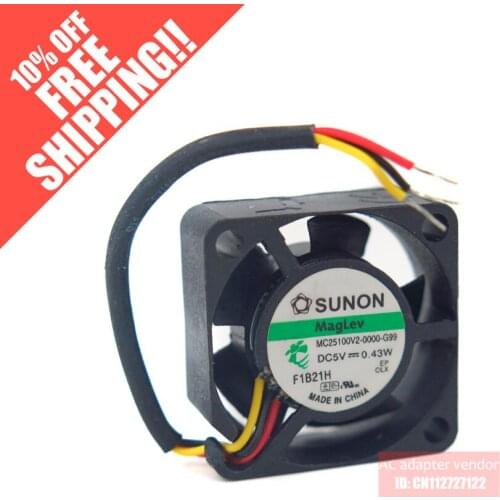NEW SUNON 2510 5V 0.43W MC25100V2-Q01 2CM Cooling fan