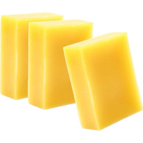 45g Natural Pure Beeswax Wax Block For Wood Furniture Floor Boots Collectable Jewelry Leather Polishing