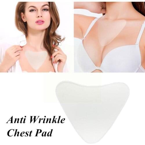 Women Reusable Silicone Wrinkle Removal Sticker Face Pads Forehead Aging Bra Skin Wrinkle Sticker Neck Eye Anti Care Liftin X5Q5