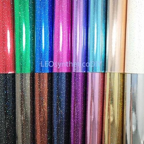 1PC 21X29CM Synthetic Letaher, Cuero Sintetico Smooth Glitter Leather For Making Bows Accessories LEOsyntheticoDIY GM3211A