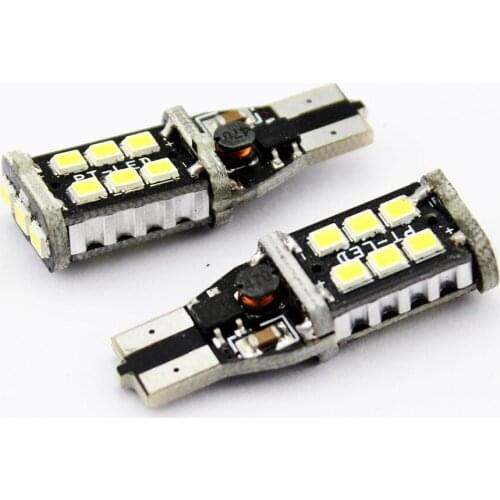 2Pcs LED T10 Car Reading Dome Map Light W5W 194 Automotive Door Light Trunk Light White 12v