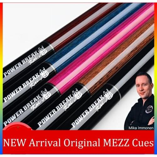 Original MEZZ Punch Cue Billiard Pool Cue 13mm Tip Professional North American Maple Shaft Stick Kit Billar Break Cue with Gifts