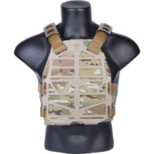 Emersongear Tactical SS Vest Airsoft Molle Frame Plate Carrier w Dummy Plastic Plate Hunting Combat Vest Colete Tatico EM7364