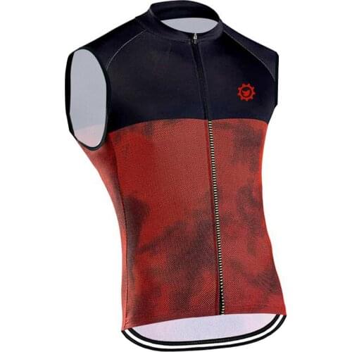 Cycling Jersey For Men Summer Sleeveless Vest Bike Jersey MTB Bicycle Vest Road Racing Top Ropa Ciclismo Riding Cycling Clothing