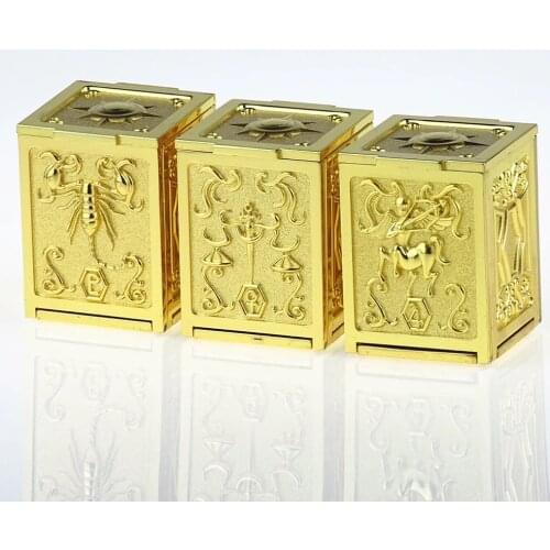 Jmodel Saint Seiya Cloth Myth Metal Pandora Box VOL.3 SOG NORMAL Sagittarius Scorpio Libra Saint Figure Collection model Toy