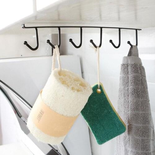 Kitchen Storage Rack Holder Cup Board Hanging Hook Hanger Multifunctional Home Accessories Cooking drinking Tools Towel Storage
