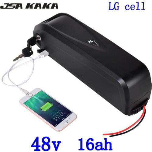 48V Lithium Battery 48V 17AH Electric Bike Battery 500W 750W 1000W 48V 10AH 13AH 16AH 17AH 18AH li-ion Ebike Battery use LG cell